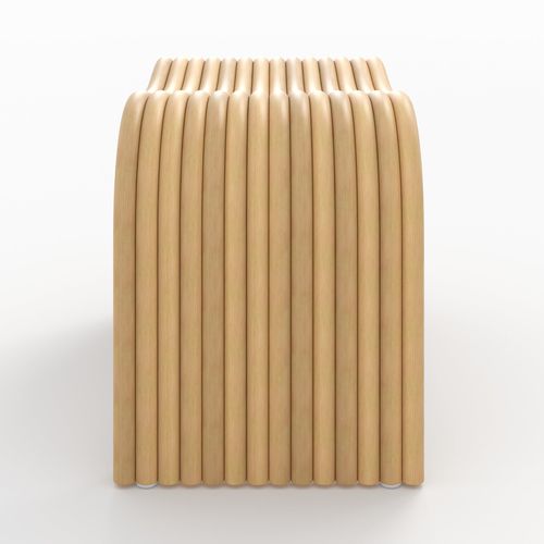 Tabouret En Rotin - Wave