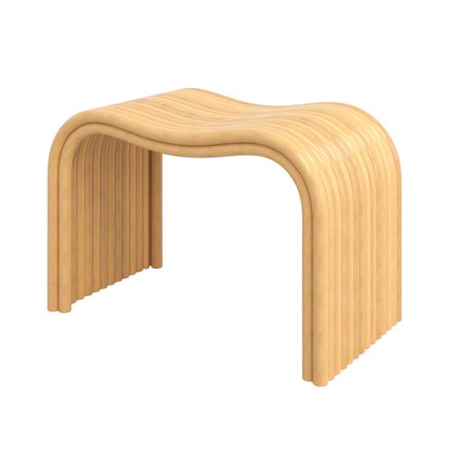 Tabouret En Rotin - Wave