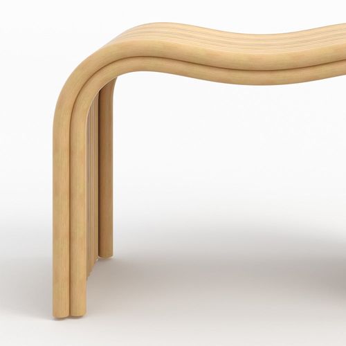 Tabouret En Rotin - Wave