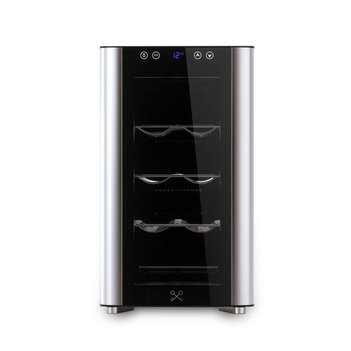 Cave De Service 8 Bouteilles Et Pompe Sous Vide Électrique Pour Vin - Cavs8+wom820