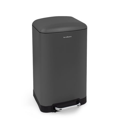 Poubelle à Pédale 30l, Gris Anthracite Édition - N°731
