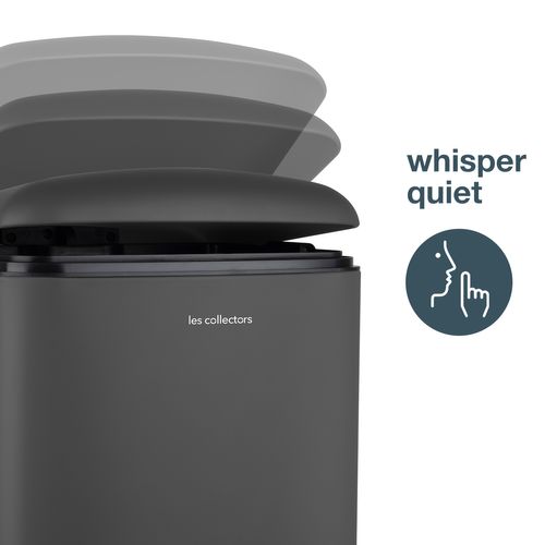 Poubelle à Pédale 30l, Gris Anthracite Édition - N°731