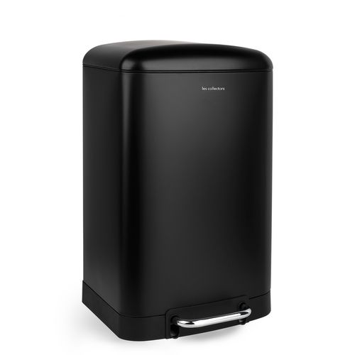 Poubelle à Pédale 20l, Black Edition - N°505