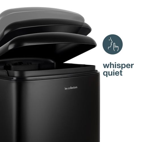 Poubelle à Pédale 20l, Black Edition - N°505