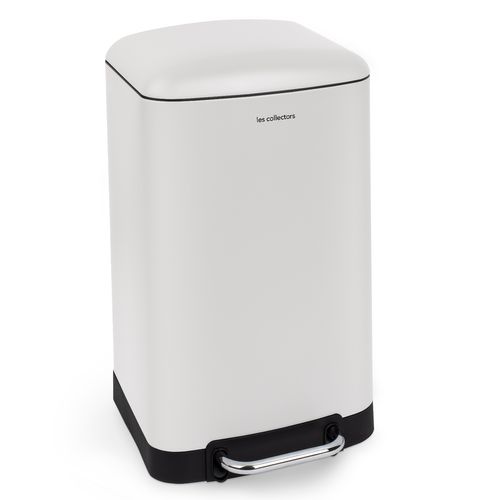 Poubelle à Pédale 40l, White Edition - N°828