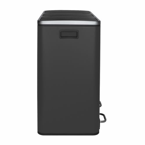 Poubelle De Tri à Pédale 3 X 18 L, Grey Edition - N°990