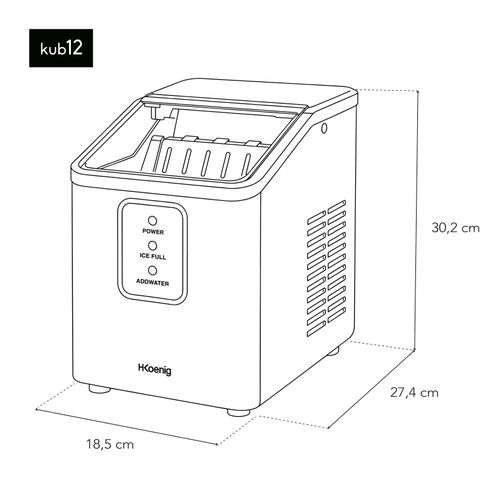 Machine à Glaçons - Kub12