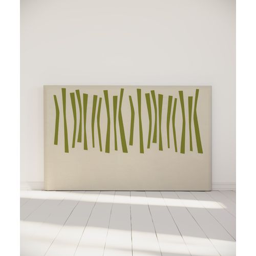 Tête De Lit Déhoussable Palissade 180x110 Cm Coloris Vert