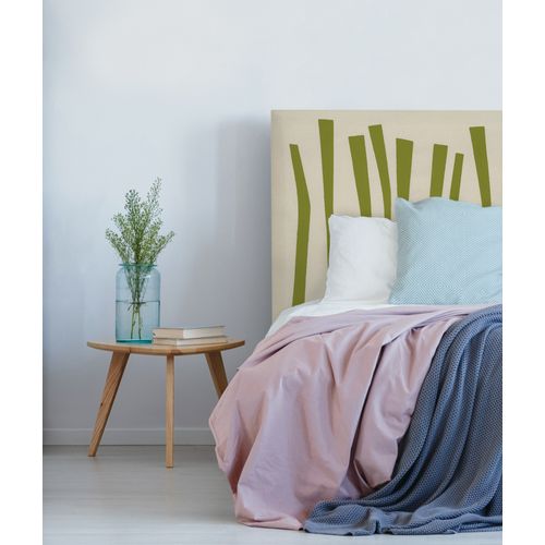 Tête De Lit Déhoussable Palissade 180x110 Cm Coloris Vert