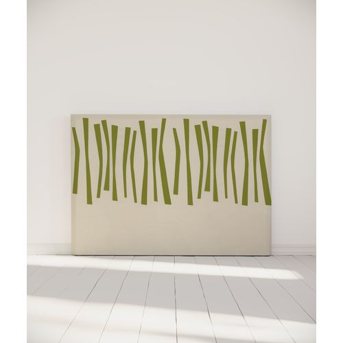 Tête De Lit Déhoussable Palissade 160x110 Cm Coloris Vert