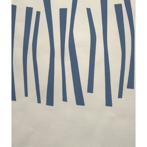 Tête De Lit Déhoussable Palissade 140x110 Cm Coloris Bleu