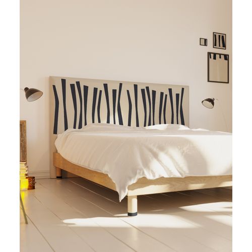 Tête De Lit Déhoussable Palissade 180x110 Cm Coloris Noir