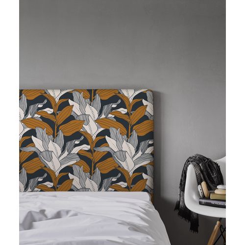 Tête De Lit Déhoussable Toni 180x110 Cm Coloris Bleu