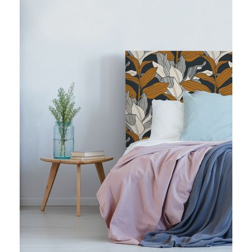 Tête De Lit Déhoussable Toni 180x110 Cm Coloris Bleu