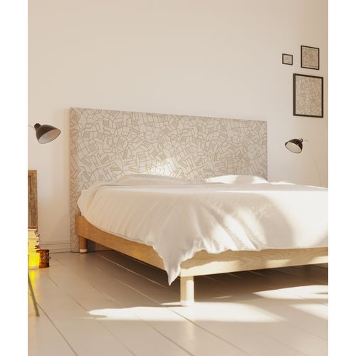 Tête De Lit Déhoussable Simone 160x110 Cm Coloris Beige