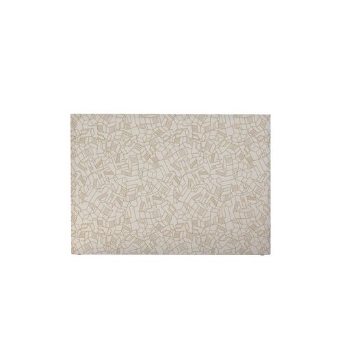 Tête De Lit Déhoussable Simone 160x110 Cm Coloris Beige