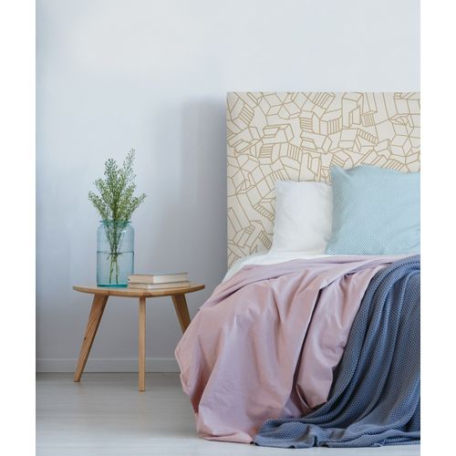 Tête De Lit Déhoussable Simone 160x110 Cm Coloris Beige