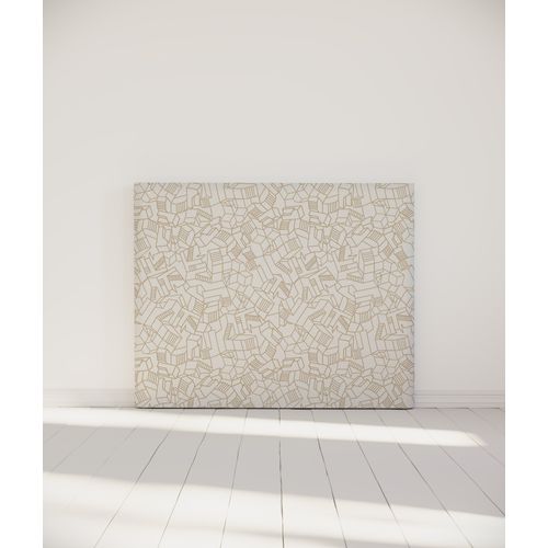 Tête De Lit Déhoussable Simone 140x110 Cm Coloris Beige