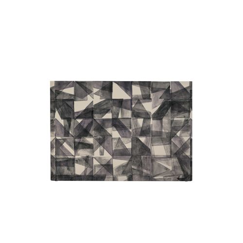 Tête De Lit Déhoussable Mona 160x110 Cm Coloris Noir