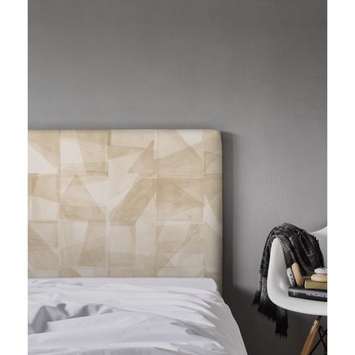 Tête De Lit Déhoussable Mona 180x110 Cm Coloris Beige