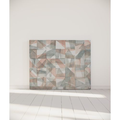 Tête De Lit Déhoussable Mona 140x110 Cm Coloris Bleu