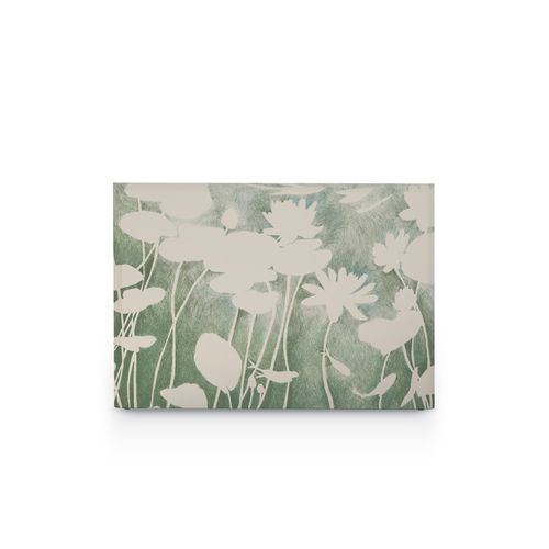 Tête De Lit Déhoussable Haku 140x110 Cm Coloris Vert