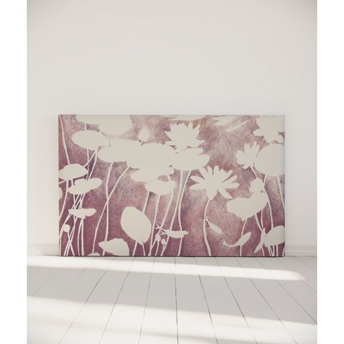 Tête De Lit Déhoussable Haku 160x110 Cm Coloris Rose Pâle