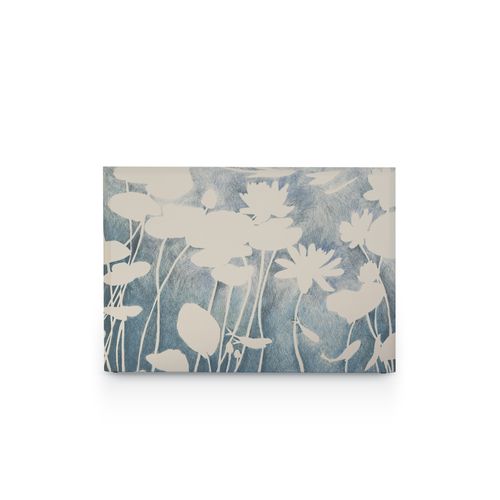 Tête De Lit Déhoussable Haku 160x110 Cm Coloris Bleu