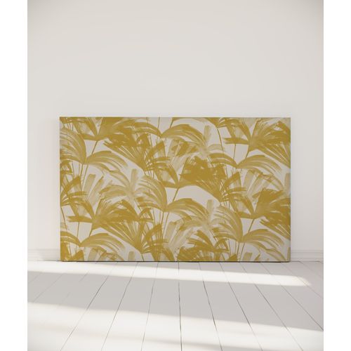 Tête De Lit Déhoussable Anni 180x110 Cm Coloris Jaune