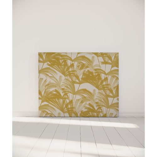 Tête De Lit Déhoussable Anni 140x110 Cm Coloris Jaune