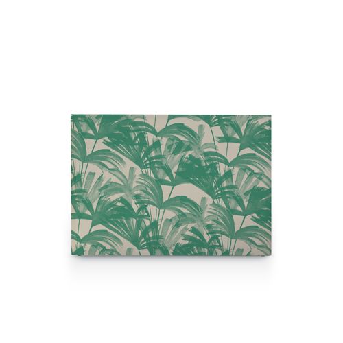 Tête De Lit Déhoussable Anni 180x110 Cm Coloris Vert