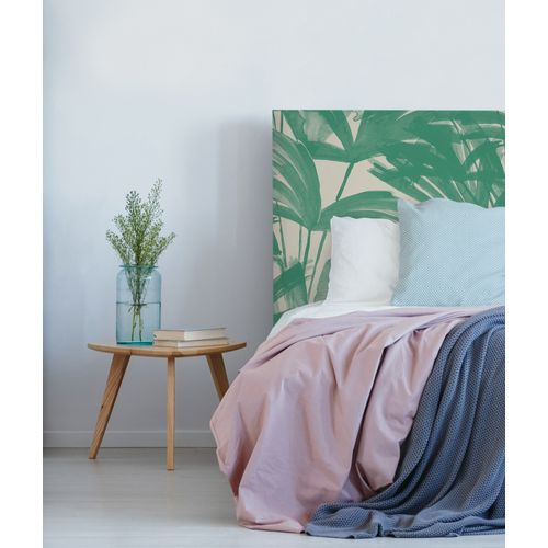 Tête De Lit Déhoussable Anni 180x110 Cm Coloris Vert