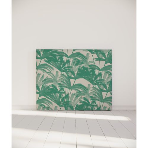 Tête De Lit Déhoussable Anni 140x110 Cm Coloris Vert