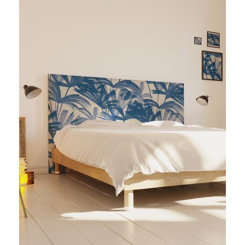 Tête De Lit Déhoussable Anni 180x110 Cm Coloris Bleu