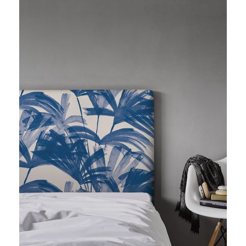 Tête De Lit Déhoussable Anni 180x110 Cm Coloris Bleu