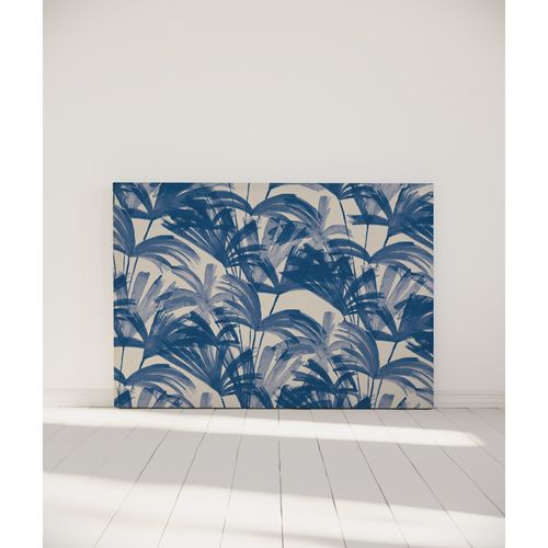 Tête De Lit Déhoussable Anni 160x110 Cm Coloris Bleu