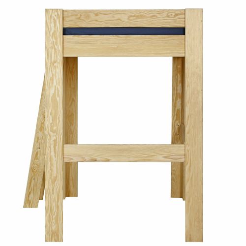 Lit Mezzanine 2 Places 120x190 Cm Lee Bois Naturel