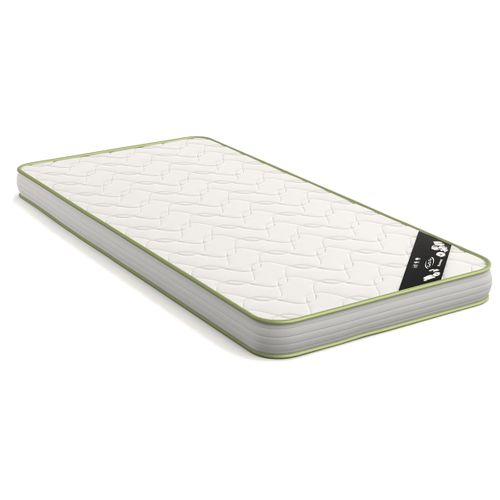 Pack Lit Avec Matelas 90x190 Cm Lilow Bois