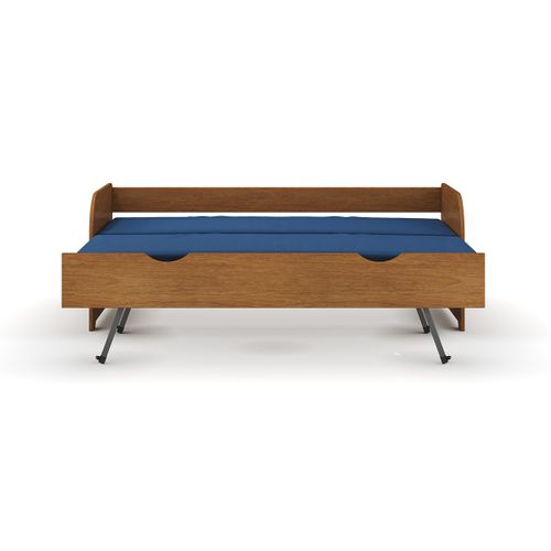 Lit Banquette Gigogne 80x190 Cm Ezra  Noisette