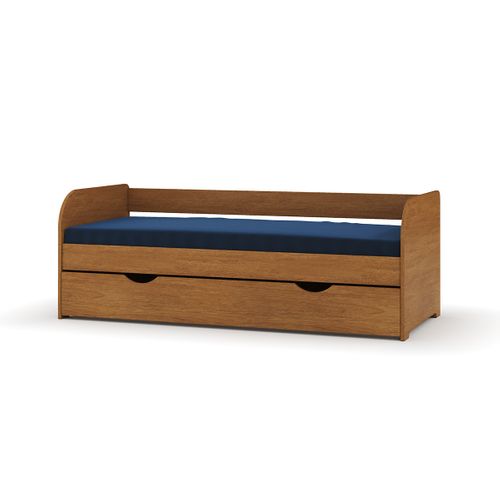 Lit Banquette Gigogne 80x190 Cm Ezra  Noisette