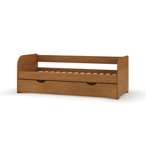 Lit Banquette Gigogne 80x190 Cm Ezra  Noisette