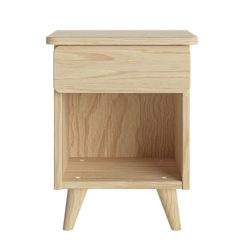 Chevet Avec Tiroir  Lilow  Bois Naturel