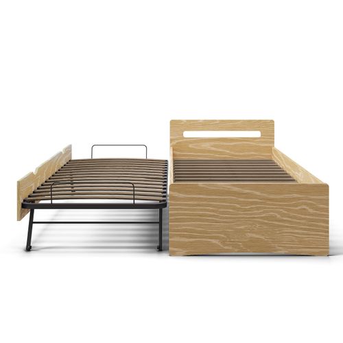 Lit Gigogne 90x190 Cm Leo Bois