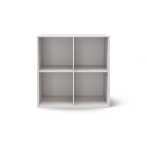 Meuble De Rangement 4 Cases  Kenan  Blanc