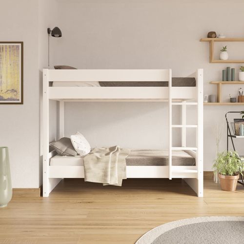 Lit Superposé 80x200 Cm Lucia  Blanc