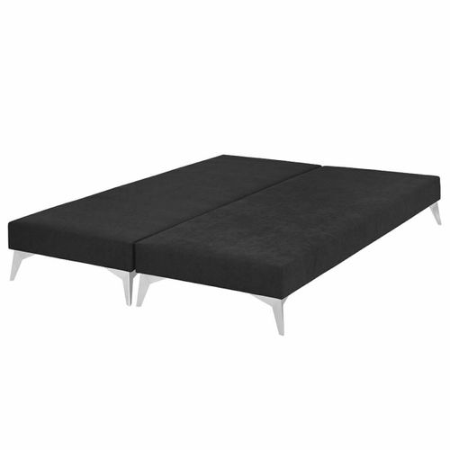 Lot De 2 Sommiers Tapissiers 70x190 Cm Hocéa  Noir