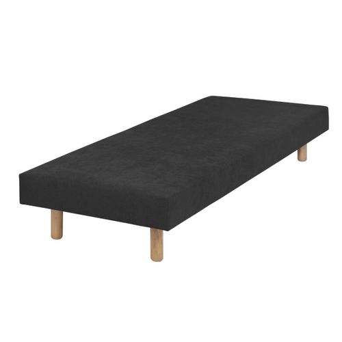 Sommier Tapissier 80x200 Cm Habby  Noir