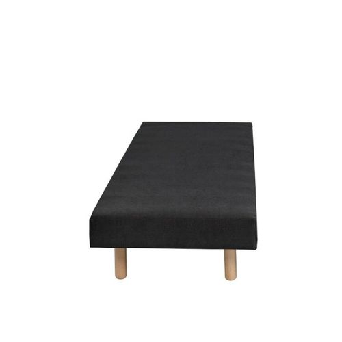 Sommier Tapissier 70x190 Cm Habby Noir