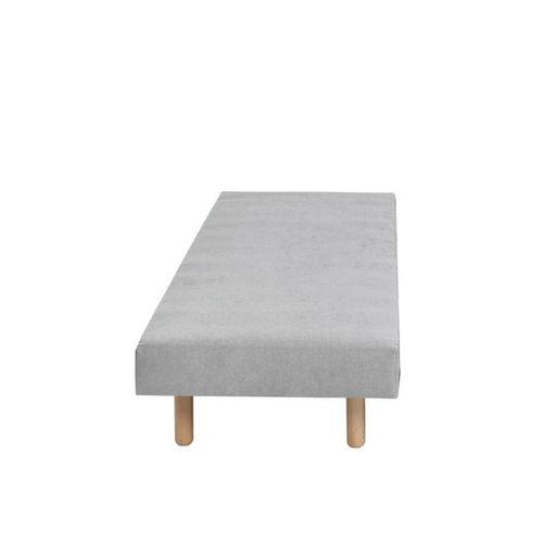 Sommier Tapissier 70x190 Cm Habby Gris