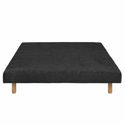 Sommier Tapissier 140x190 Cm Habby Noir